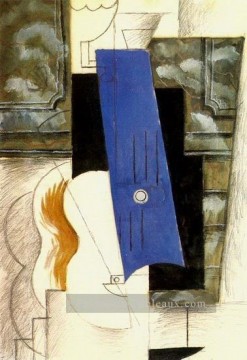 Bec a gaz et guitare 1912 cubisme Pablo Picasso Peinture à l'huile